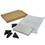 Muka 10PCS Dye Sublimation Blank Aluminum Sheets Heat Transfer Metal Plate