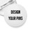 Muka 100 PCS Custom Pins Pinback Personalized Button Pins Badges Design Your Own Pins Round Badges