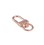 Muka 60PCS Swivel Trigger Lobster Claw, 34mm Metal Snap Hooks, DIY Accessories Clasp (ROSE GOLDEN)