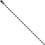 Muka 330 Feet Ball Chain Roll, 100 Meters 1.5mm Bead Chain Sets, Bulk Chain Spool (Silver)