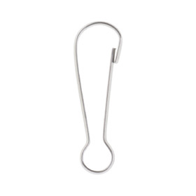 Muka 500pcs Lanyard Snap Clip Hooks 30mm Silver Clips for ID Card, Key Rings, Handicrafts