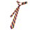 TopTie Unisex Diagonal Colorful Rainbow Stripe Skinny 2 Inch Necktie
