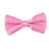 TopTie Mens Solid Pink Satin Banded Bow Tie, Breast Cancer Awareness Color