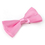 TOPTIE Mens Solid Pink Satin Banded Bow Tie, Breast Cancer Awareness Color
