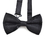 TopTie Mens Formal Solid Color Satin Banded Bow Tie, Gift Idea