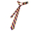TOPTIE Unisex Fashion Diagonal Colorful Rainbow Stripe Skinny Necktie, Discount Neckties