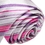 TOPTIE Purple And White Stripe Skinny 2" Inch Necktie, Discount Neckties, Designer's Tie