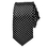 TopTie Unisex New Fashion Black With White Polka Dots Skinny 2" Inch Necktie, Discount Neckties