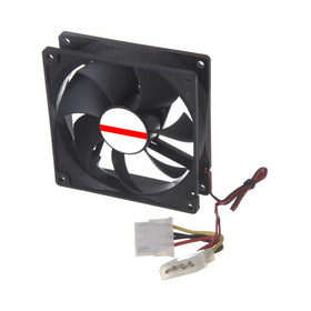 IEC ACC104197 Cooling Fan 12v 4-pin Drive Connector 92x92x25mm