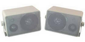IEC ACC70601 2 x 25 Watt(rms) Indoor/Outdoor Speakers White