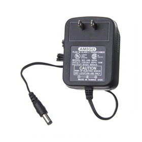 IEC ADD090604 Power Adapter - 110VAC input - 9VDC 600mA output - 2.1mm Coax (Center Positive)