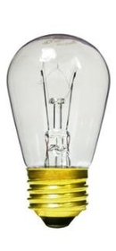 IEC ADP0104 Mini Light Bulb for E26 socket 120V 11 W Incandescent clear