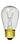 IEC ADP0104 Mini Light Bulb for E26 socket 120V 11 W Incandescent clear, Price/each