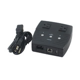 IEC ADP0203 2 Outlets - Remote Power, Automation and Remote Rebooting (Routers, WebCams, Servers, etc)