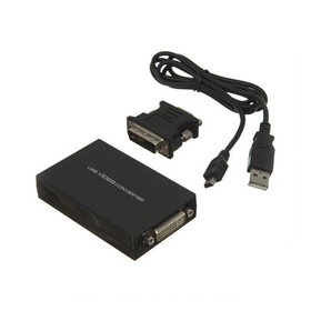 IEC ADP3155 USB 2.0 Display Adapter for VGA or DVI-I