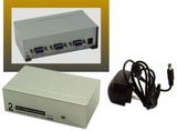 IEC ADP5202H 2 Port VGA Splitter and Booster - Split a VGA signal and boost it up to 180 feet