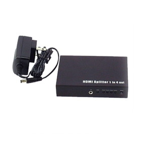 IEC ADP5404 4 Port HDMI Splitter - 1 signal to four displays