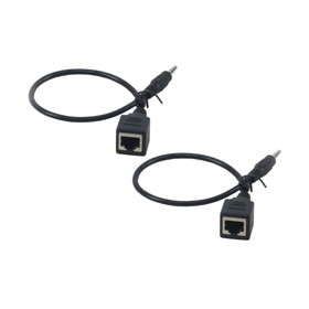 IEC ADP7102 Stereo Audio Cat5/6 Balun Pair