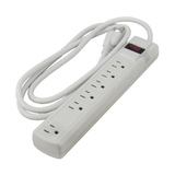 IEC ADP8000-06 Surge Suppressor UL 6 Perpendicular Outlets 6 foot cord