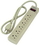 IEC ADP8000 Surge Suppressor UL 6 Perpendicular Outlets 3 foot cord, Price/each