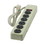 IEC ADP8005 Surge Suppresser Strip with 6 Outlets - Metal Case, Price/each