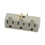 IEC ADP8007 1 to 3 Outlet Power Splitter, Price/each