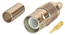 IEC BNCF-RG58-RP BNC Male Connector Reverse Polarity (with Male Pin) for RG58 and LMR195
