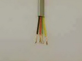 IEC CAB004-MP 28 Gauge 4 Conductor Silver Satin Cable Priced by the Foot