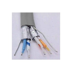 IEC CAB004-PH-PL-T1 22 Gauge 2 Pair Each Pair Shielded Solid T1 Plenum Cable Priced by the Foot