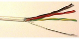 IEC CAB006-PL 24 Gauge 6 Conductor Shielded Plenum Cable Priced by the Foot