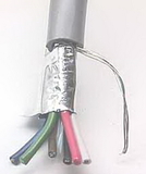 IEC CAB006 24 Gauge 6 Conductor Shielded Cable Priced by the Foot