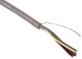 IEC CAB007-PL 24 Gauge 7 Conductor Shielded Plenum Cable Priced by the Foot