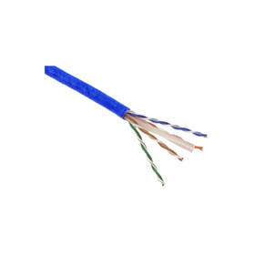 IEC CAB008-MP-L6-BU 24 Gauge 4 Pair Stranded Category 6 Blue Cable