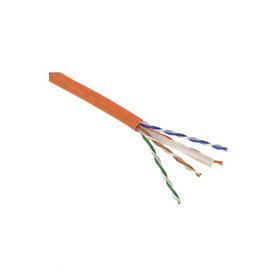 IEC CAB008-MP-L6-OR 24 Gauge 4 Pair Stranded Category 6 Orange Cable
