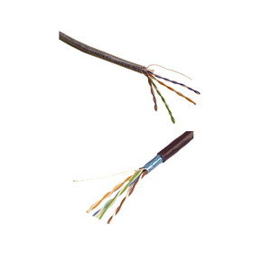 IEC CAB008-MPSHL5BU 26 Gauge 4 pair Stranded Shielded Category 5e Blue Cable