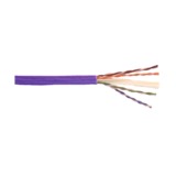IEC CAB008-PH-L6VT 23 Gauge 4 Pair Solid Category 6 Purple Cable