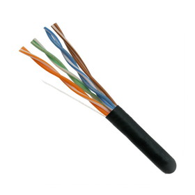IEC CAB008-PH-PL5PK 24 Gauge 4 Pair Solid Category 5e Plenum Pink Cable