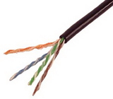 IEC CAB008-PH-UV-L5 24 Gauge 4 Pair Solid Category 5e Ultra II Outdoor Cable Priced by the Foot
