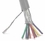 IEC CAB008 24 Gauge 8 Conductor Shielded Cable Priced by the Foot, Price/Foot