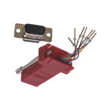 IEC DB09M-RJ4508-RD DB09 Male to RJ4508 Adapter Red