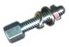 IEC DBPOST-LONG "DB Post Kit Single Female Screw w/Hardware with 1/2 inch tail length Sold as Each, order two for each D-Style connector"