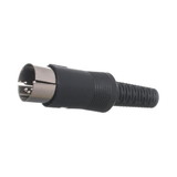 IEC DN05M Din - 5 Pin Male Connector