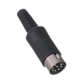 IEC DN08M Din - 8 Pin Male Connector