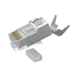 IEC EP106193C RJ45 Cat6A 10 Gig 2pc Round Shielded Package of 10