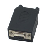 IEC EXC80065 Connector to screw terminals with cover for custom or on site wiring DB09F w/ Screw Set