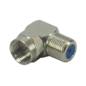 IEC F100F-M90-3G F Type Male to Female Right Angle Coax Adapter 3 GHz