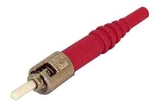 IEC FMST-RD ST Multi Mode Connector Red