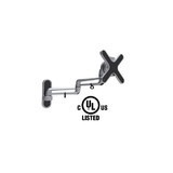 IEC H0016 Flat Screen Video or Monitor Mount with 16.4 inch Arm for 13 to 27 inch 33 lbs max.