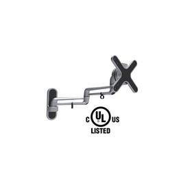 IEC H0016 Flat Screen TV or Monitor Mount with 16.4 inch Arm for 13 to 27 inch 33 lbs max.