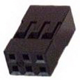 IEC HD2X03F Header Connector 6 Pin (2x3) Receptacle